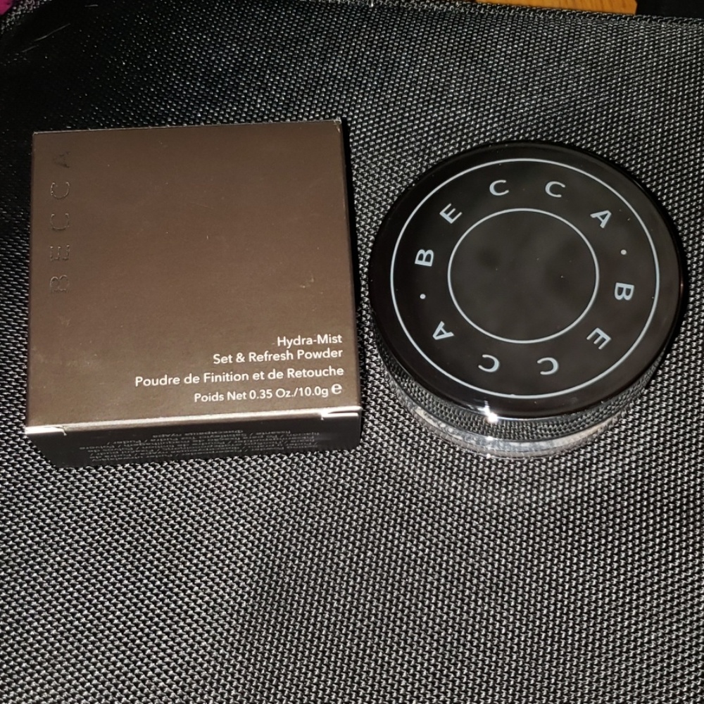 NIB BECCA Hydra Mist set & refresh powder